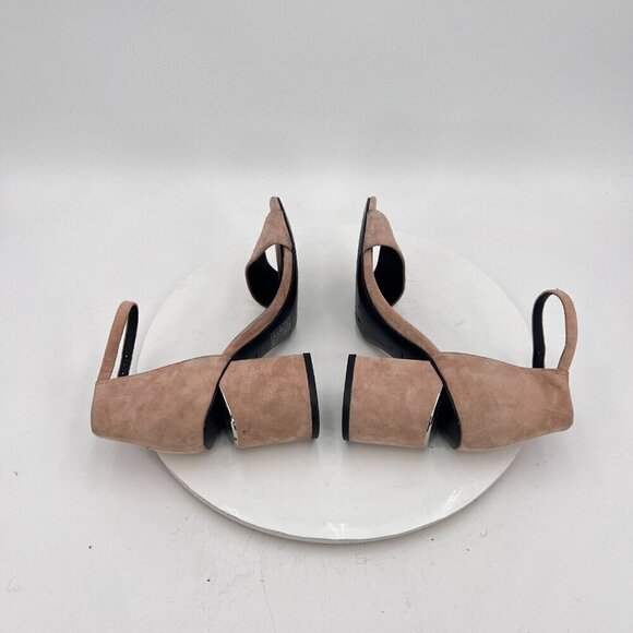 Alexander Wang Women Size EU 36 US 6 Tan Suede Abby Ankle Strap Heel Shoes - Picture 7 of 15